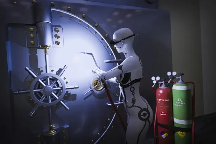 Framed Print : acetylene, advanced technology, ai, android, artificial intelligence, augmented reality