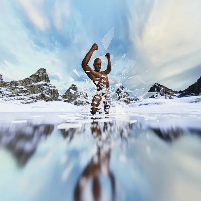 Framed Print : action, ar, arms raised, augmented reality, bald, breaking, breakthrough, change