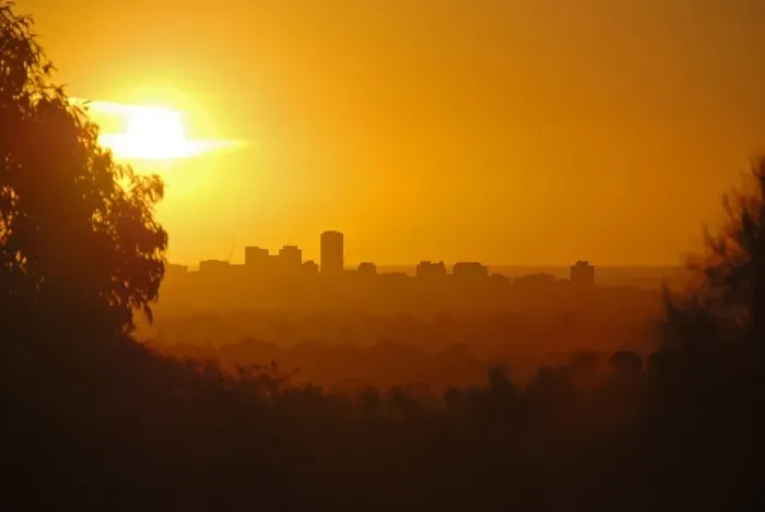 Framed Print : Adelaide at sunset Framed Print : Adelaide at sunset