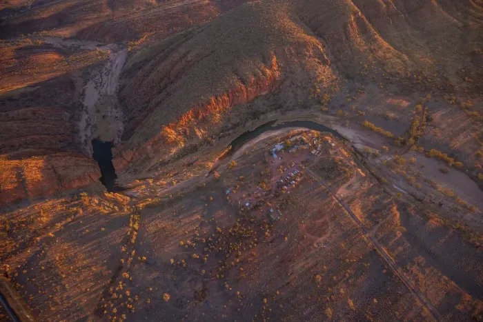 Framed Print : Aerial photography of the West Macdonnell Ranges west of Alice Springs Framed Print : Aerial photography of the West Macdonnell Ranges west of Alice Springs