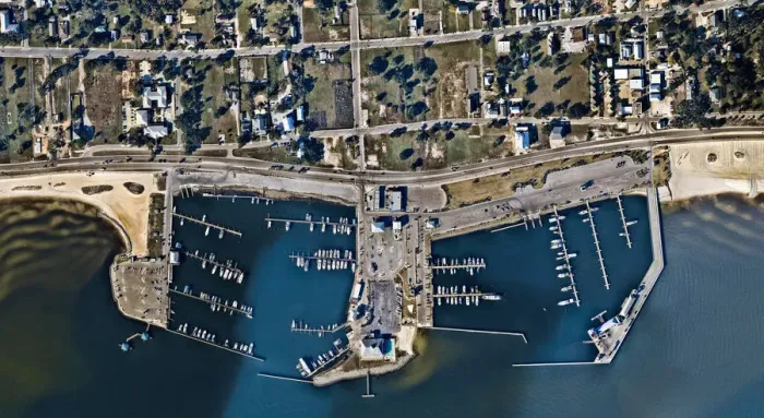 Framed Print : Aerial view, Alabama, Boats, City, Cityscape, marine, Outdoors, Overhead View, Photography, USA, yachts, Pass Christian Framed Print : Aerial view, Alabama, Boats, City, Cityscape, marine, Outdoors, Overhead View, Photography, USA, yachts, Pass Christian