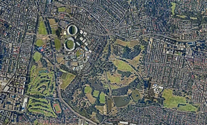 Framed Print : Aerial view, Australia, City, Cityscape, Cricket, criket, Moore Park Golf, New South Wales, Outdoors, Overhead View, Photography, Stadium, Sydney, trek Framed Print : Aerial view, Australia, City, Cityscape, Cricket, criket, Moore Park Golf, New South Wales, Outdoors, Overhead View, Photography, Stadium, Sydney, trek