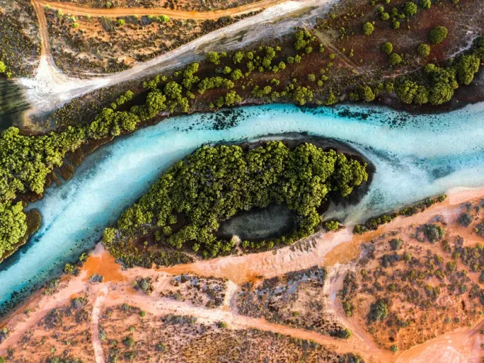 Framed Print : Aerial View of Little Lagoon Shark Bay - DRONE PHOTO 4K Framed Print : Aerial View of Little Lagoon Shark Bay - DRONE PHOTO 4K
