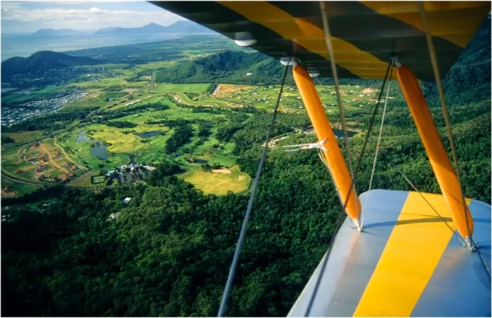 Framed Print : Aerial view near Cairns, North Queensland, Australia