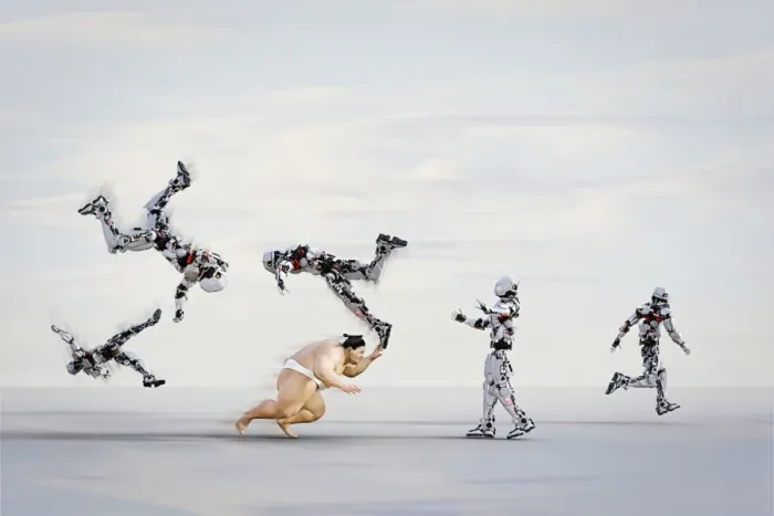 Framed Print : aggression, ar, athlete, augmented reality, automation, bare, bare chest, barefoot