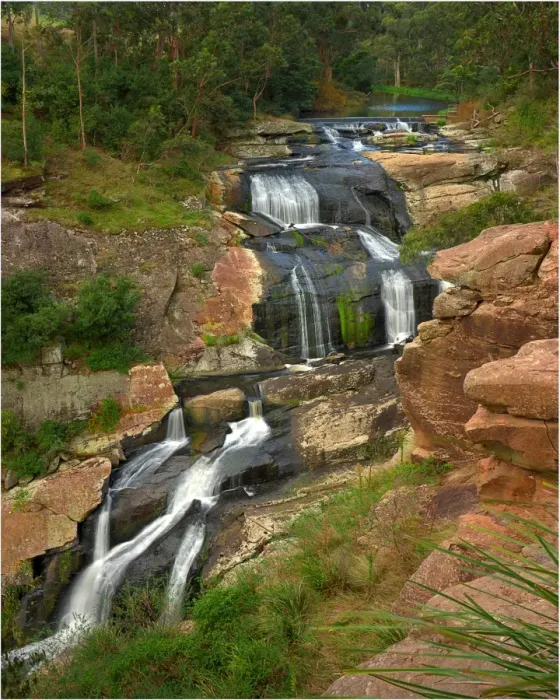 Framed Print : Agnes Falls, near Toora, south Gippsland, Victoria