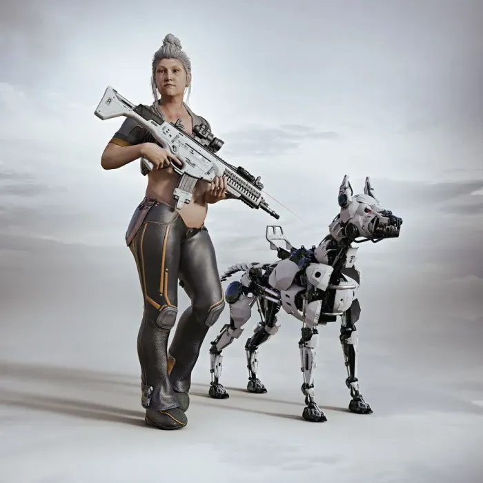 Framed Print : ai, animals, ar, artificial intelligence, assault rifle, augmented reality, carrying Framed Print : ai, animals, ar, artificial intelligence, assault rifle, augmented reality, carrying