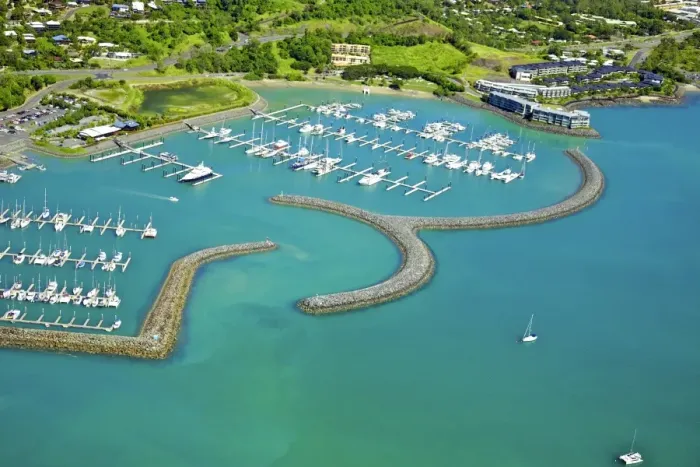 Framed Print : Airlie beach marina Framed Print : Airlie beach marina