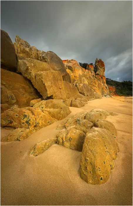 Framed Print : Allports beach, Flinders Island, Bass Strait, Tasmania
