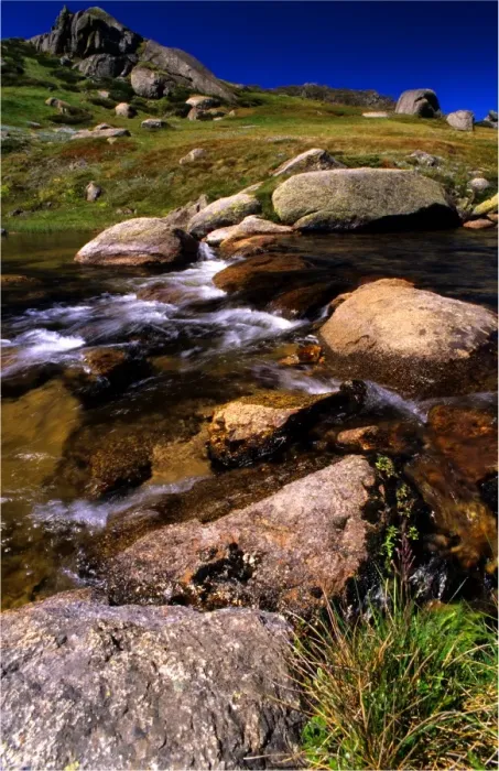 Framed Print : An Alpine view, Snowy Mountains, New South Wales, Australia