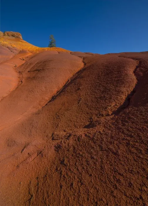 Framed Print : The amazing colours and eroded terrain of Phillip Island, an islet off the coastline of Norfolk Island