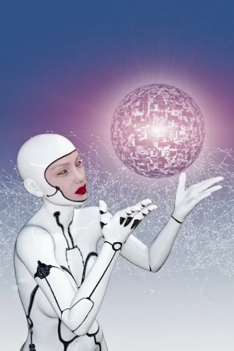 Framed Print : android, ar, augmented reality, balance, beauty, blue sky, catching, clear sky, close up