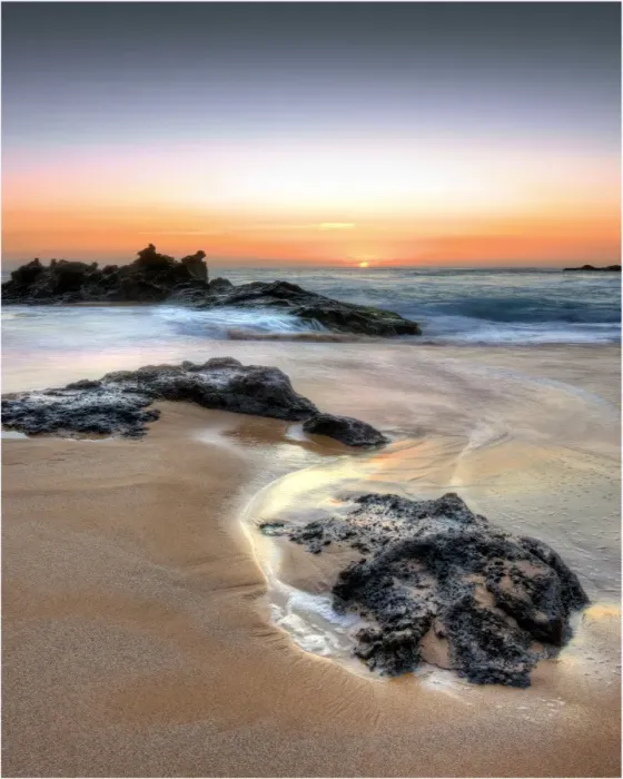 Framed Print : Anson Bay sunset Framed Print : Anson Bay sunset