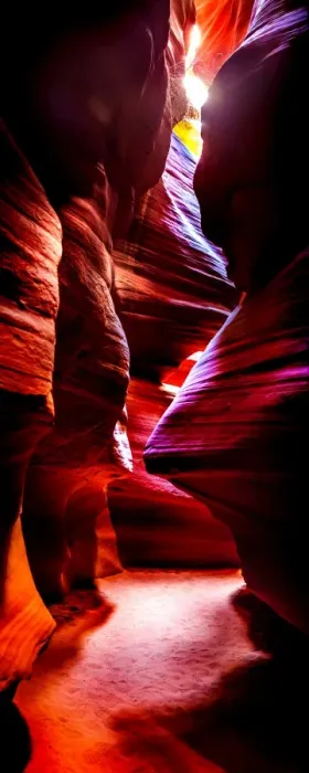 Framed Print : Antelope canyon exit