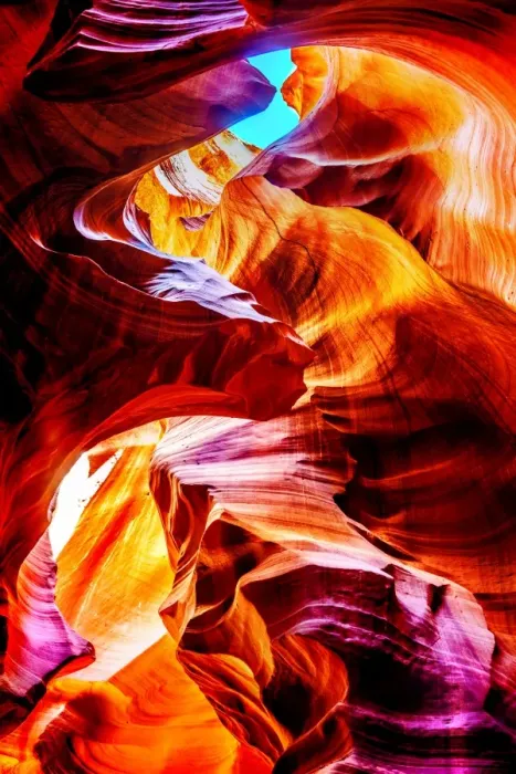 Framed Print : Antelope Canyon Rock Flow