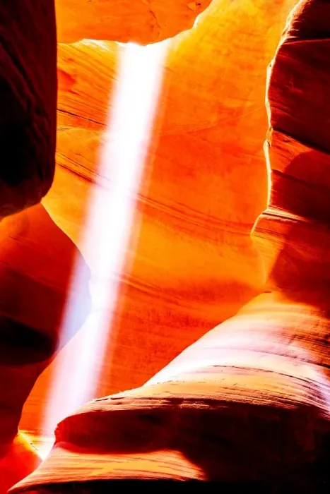 Framed Print : Antelope Canyon Sunbeam