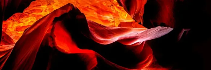 Framed Print : Antelope Canyon twisted rocks