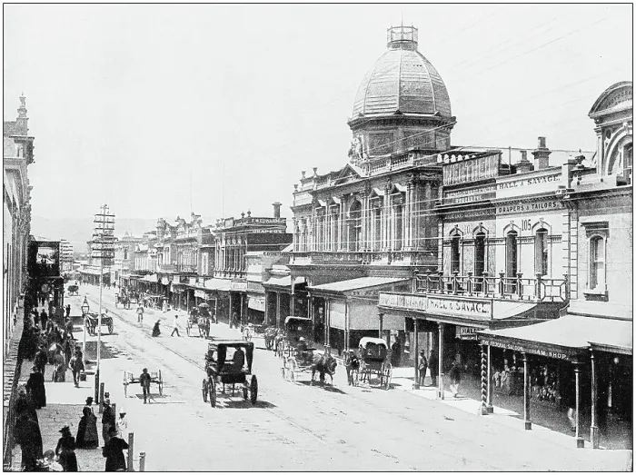 Framed Print : Antique photograph of World's famous sites: Adelaide