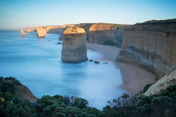 Twelve apostles coastline at sunrise, Australia