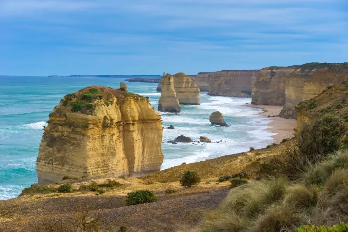 Framed Print : Twelve apostles. Great Ocean Road, Australia. Famous rock formations