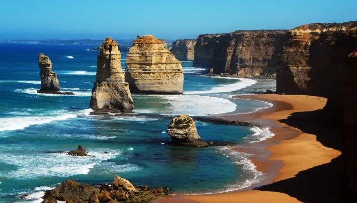 Framed Print : Apostles on Great Ocean Road, Melbourne Framed Print : Apostles on Great Ocean Road, Melbourne