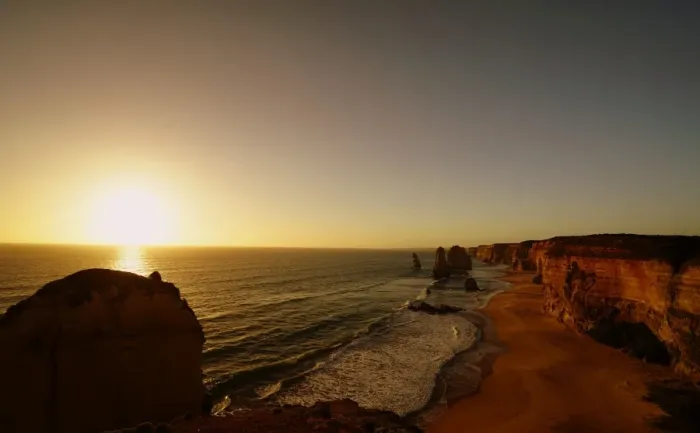 Framed Print : The Twelve Apostles at sunset Framed Print : The Twelve Apostles at sunset