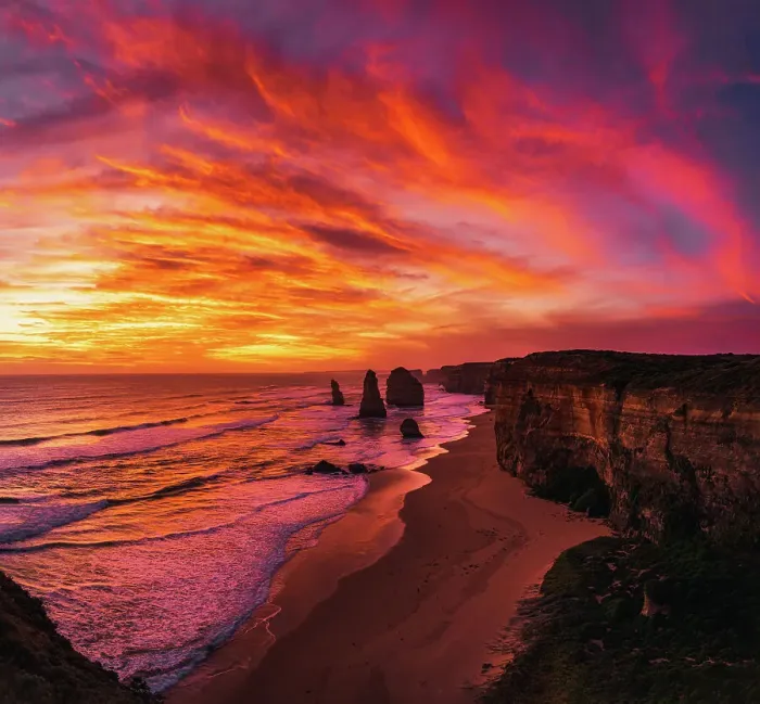 Framed Print : Twelve Apostles Twilight