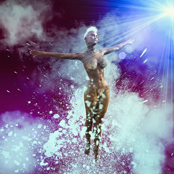Framed Print : ar, arms outstretched, augmented reality, beauty, bikini, blonde hair, blurred motion Framed Print : ar, arms outstretched, augmented reality, beauty, bikini, blonde hair, blurred motion
