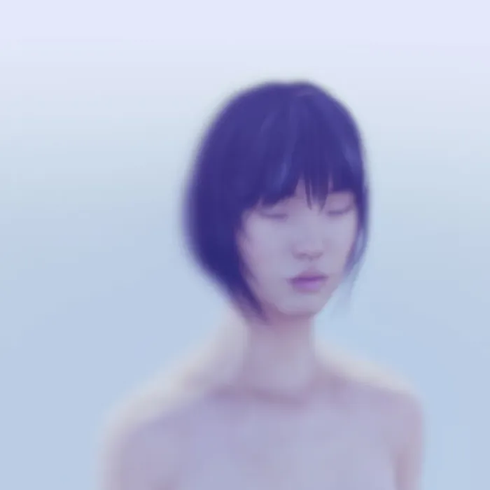 Framed Print : ar, augmented reality, black hair, blurred, calm, close up, color image, concept Framed Print : ar, augmented reality, black hair, blurred, calm, close up, color image, concept