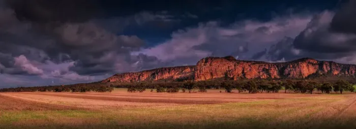 Framed Print : Arapiles escarpment in rural Western Victoria, Australia Framed Print : Arapiles escarpment in rural Western Victoria, Australia