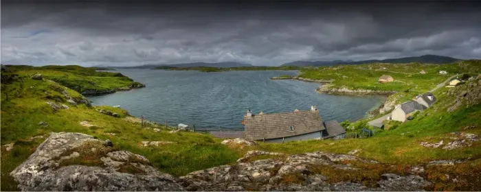 Framed Print : Ardinashaig Scalpay, Outer Hebrides, Scotland