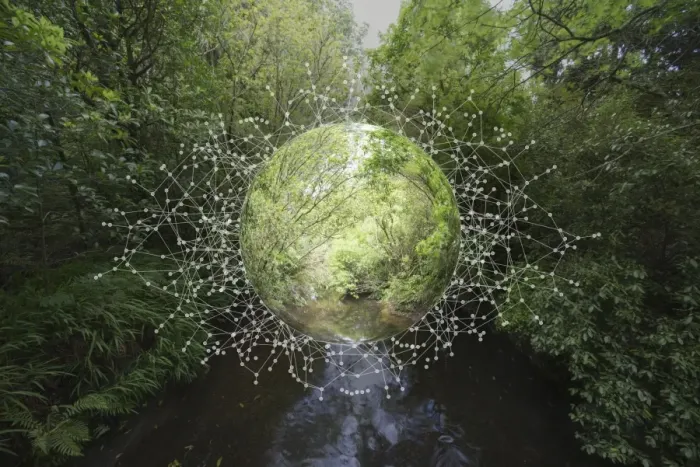 Framed Print : atom, augmented reality, ball, color image, computer graphic, concept, cyberspace Framed Print : atom, augmented reality, ball, color image, computer graphic, concept, cyberspace