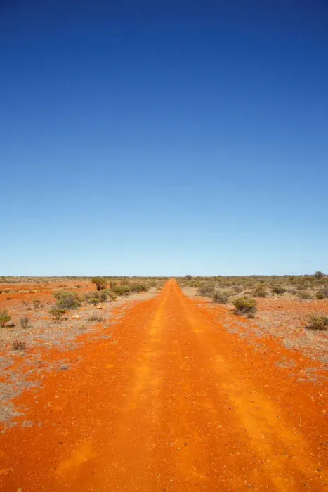 Framed Print : Australia, blue, Coober Pedy, desert, dirt, drive, dry, flat, freedom, highway, outback