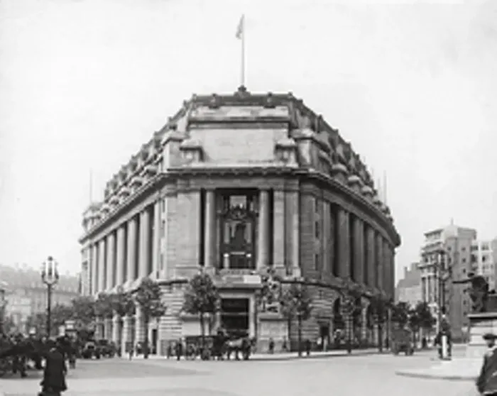 : Australia House in the Strand, circa 1925 : Australia House in the Strand, circa 1925