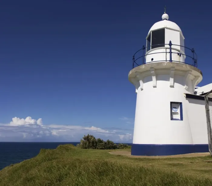 Framed Print : Australia, New South Wales, Port Macquarie, White lighthouse Framed Print : Australia, New South Wales, Port Macquarie, White lighthouse