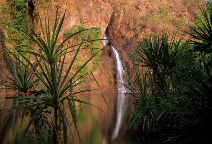 Framed Print : Australia, Northern Territory, Litchfield National Park, Wangi Falls Framed Print : Australia, Northern Territory, Litchfield National Park, Wangi Falls