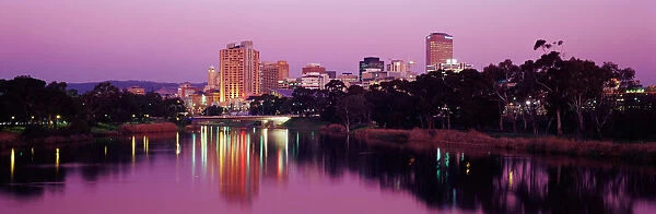 Australia, South Australia, Adelaide, city skyline