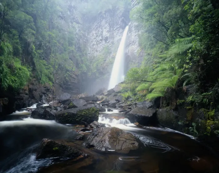 Framed Print : Australia, Vale River, Reynolds Fall, waterfall Framed Print : Australia, Vale River, Reynolds Fall, waterfall