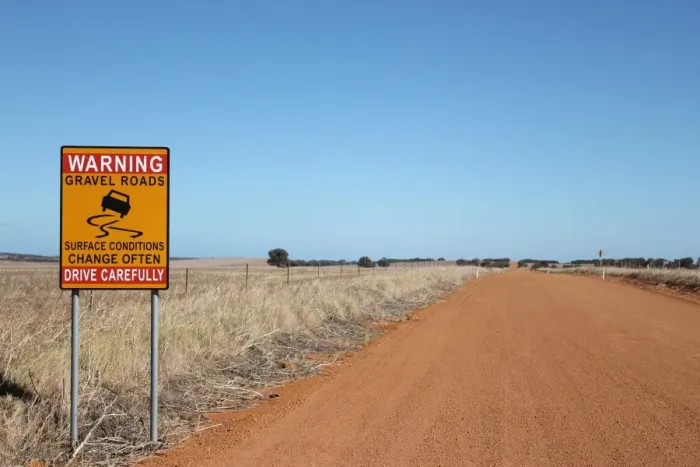 Framed Print : Australian Road Sign Framed Print : Australian Road Sign