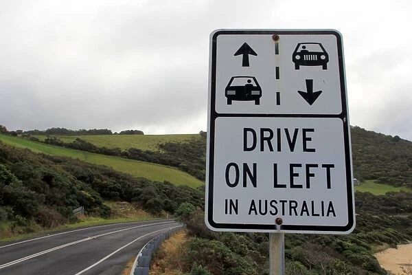 Australias road sign