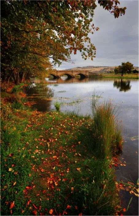 Framed Print : Autumn colours at Ross, a lovely historic village in Central Tasmania Framed Print : Autumn colours at Ross, a lovely historic village in Central Tasmania