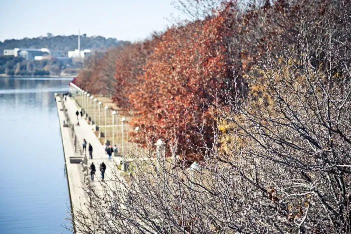 Framed Print : Autumn day, Lake Burley Griffin, Canberra Framed Print : Autumn day, Lake Burley Griffin, Canberra