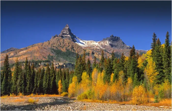 Framed Print : Autumn near Custer National Forest, Montana, United States of America Framed Print : Autumn near Custer National Forest, Montana, United States of America