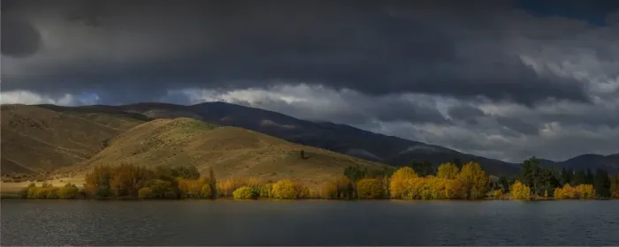Framed Print : Autumn in Twizel Framed Print : Autumn in Twizel