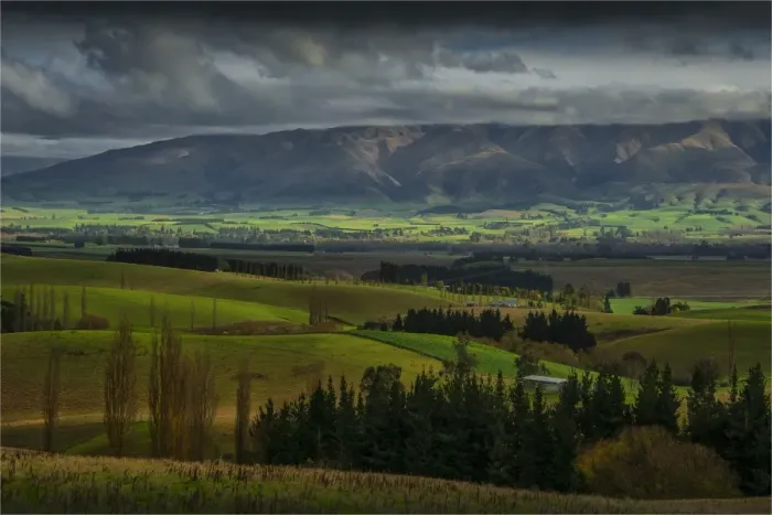 Framed Print : Autumn Waimakariri Valley