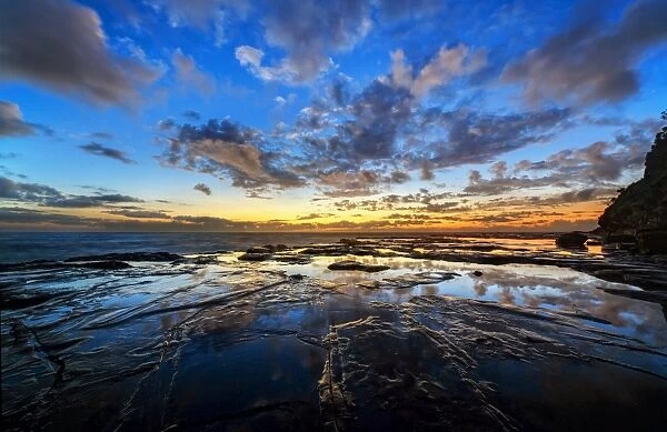 Avoca Beach sunrise reflections