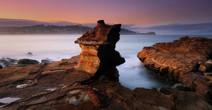 Framed Print : Avoca Beach sunset