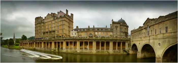 Framed Print : Avon river, Bath, England
