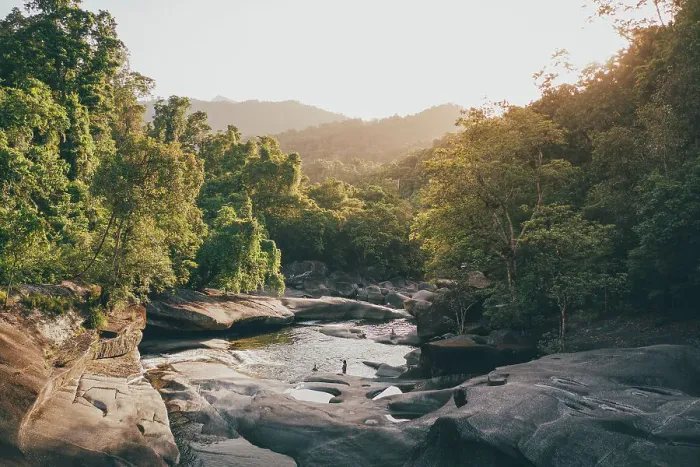 Framed Print : babinda boulders Framed Print : babinda boulders