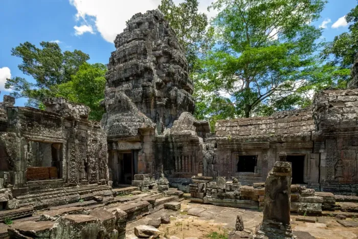 Framed Print : Banteay Kdei, Angkor, Siem Reap, Cambodia